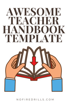 Preview of "Teacher Handbook" (for Administrators) - Human Resources (HR) Management