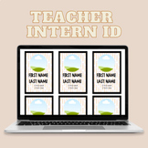 Teacher Intern ID