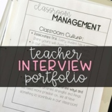 Teacher Interview Portfolio