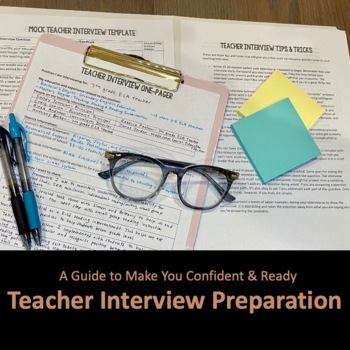 Preview of Teacher Interview Preparation