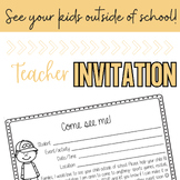 Teacher Invitation to Kids Events