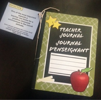 Preview of Teacher Journal