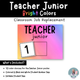 Teacher Junior System | Classroom Helper | Classroom Jobs 