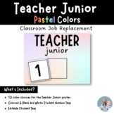 Teacher Junior System | Classroom Helper | Classroom Jobs 