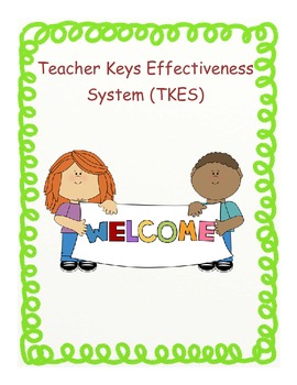 Preview of Teacher Keys Effectiveness System (TKES) Notebook- Male Teachers