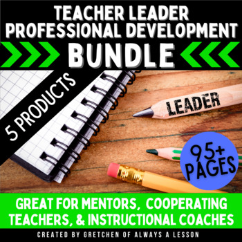 Preview of Teacher Leader Professional Development Bundle