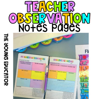 Preview of Teacher Lesson Observations