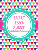Teacher Lesson Plan Book