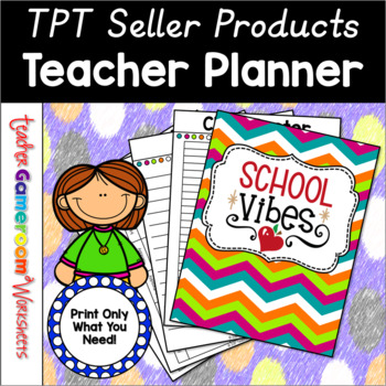 Preview of Teacher Lesson Planner