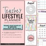 Teacher Lifestyle Planner 2020-2021 Painted Pastels Edition