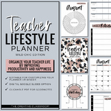 Teacher Lifestyle Planner 2020-2021 Wild Chic Edition