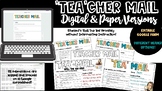 Teacher Mail- Digital & Printable