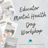 Teacher Mental Health Day ~ Mindfulness Activities ~ Self 