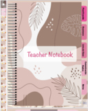 Teacher Notebook (Digital e Imprimible)