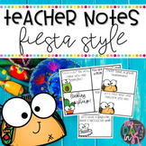 Teacher Notes Fiesta Style | Positive Notes for Home