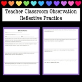 Teacher Observation Form - Reflective Practice - Let Teach