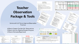 Teacher Observation Package & Tools
