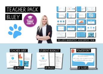 Preview of Teacher Pack - Bluey - Middle School (Years 7-9)