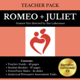 Teacher Pack - Romeo + Juliet - (film by Baz Luhrmann) - c