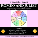 Teacher Pack - Romeo and Juliet (Shakespeare) - Complete t