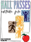 Editable Teacher Passes (5pk v3)