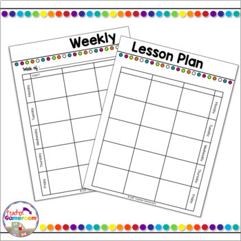 classroom lesson planner