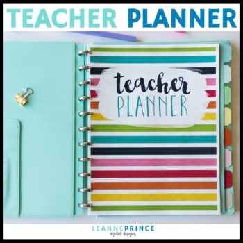 Teacher Planner 2023-2024 by Leanne Prince | TPT