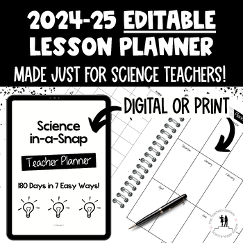 Preview of Teacher Planner 2023 2024