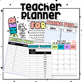 Teacher Planner 2023 - 2024