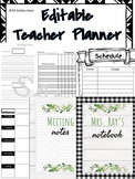 Teacher Planner (2023-2024 school year) Farmhouse Plaid Theme