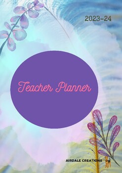 Preview of Teacher Planner 2023/24