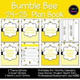 Teacher Planner 2024-2025 – Bumble Bee Theme