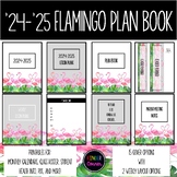 Teacher Planner 2024-2025 – Flamingo Theme