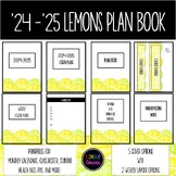Teacher Planner 2024-2025 – Lemons Theme