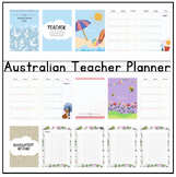 Teacher Planner 2024 - Australian Season themed
