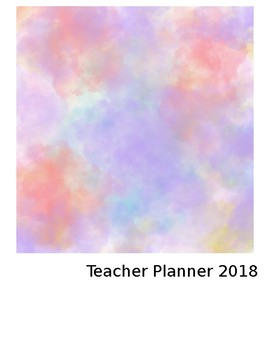 Preview of Teacher Planner