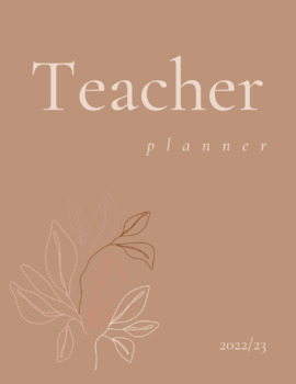 Preview of Teacher Planner Must have