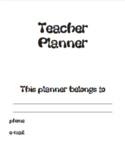 Teacher Planner