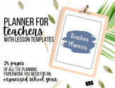 Teacher Planner