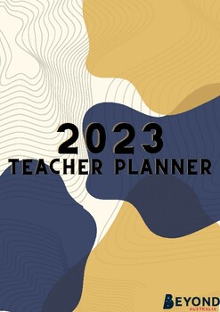 Preview of Teacher Planner Australien version 2022-2023 Editable & Printable