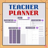 Teacher Planner | Back to School 