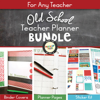 Preview of Teacher Planner Bundle
