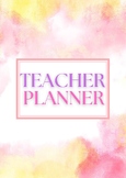 Teacher Planner Colorful Style