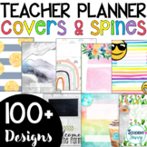 Teacher Planner Covers | Teacher Binder Covers and Spines 