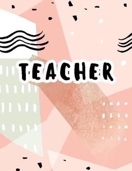 Preview of Teacher Planner Documents