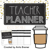 FREE Editable Teacher Planner | Back to School Organizer