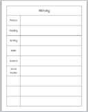 Teacher Planner Editable