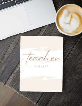 Preview of Teacher Planner - Editable Canva Template