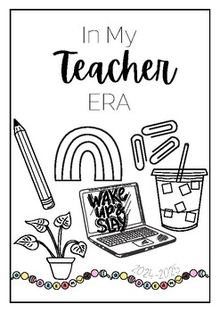 Preview of Teacher Planner (In My Teacher Era)