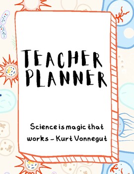 Preview of Teacher Planner - Life of Biology